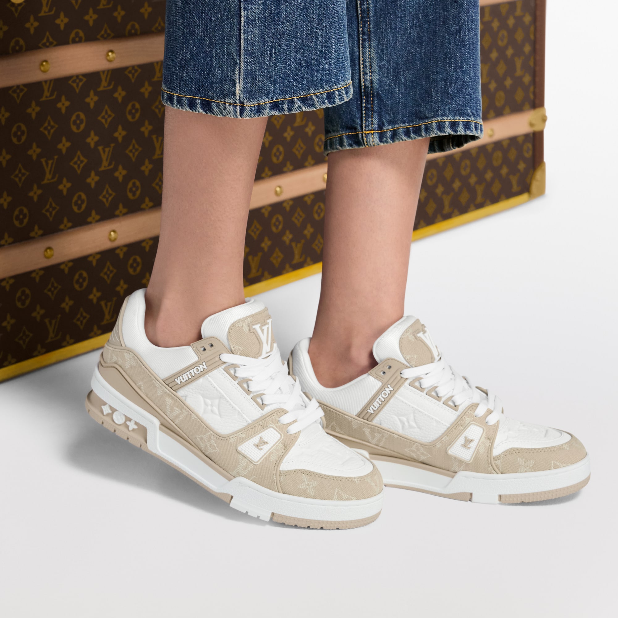 LV Trainer Sneaker - Shoes | LOUIS VUITTON